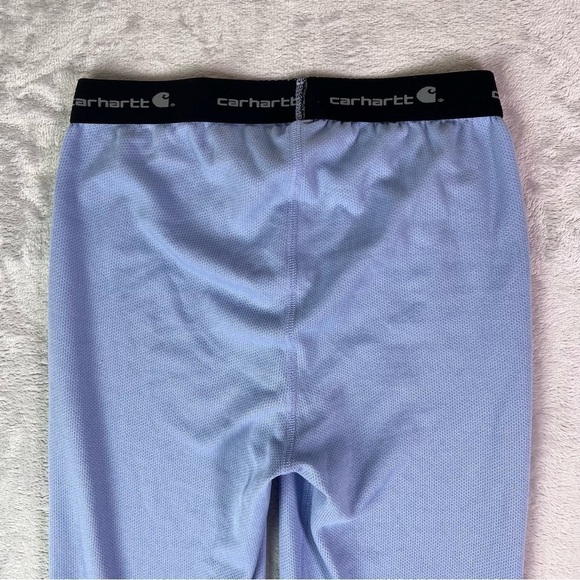 Carhartt Base Layer Thermal Pants Leggings Blue XS Outdoor Camping Hunting Hike - Picture 12 of 14